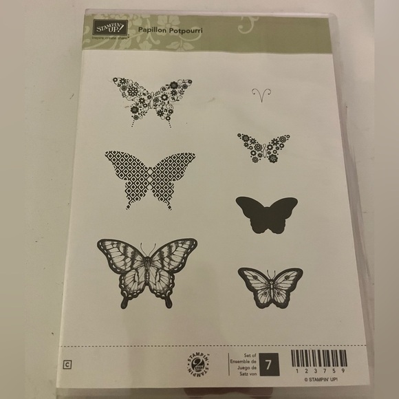 Stampin' Up! Papillon Potpourri Stamp Set - Picture 1 of 2
